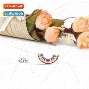 rainbow States lapel brooch fun cartoon new Uned Europe