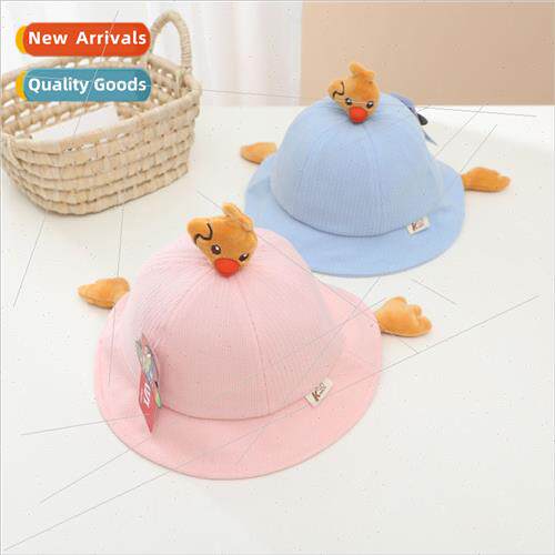 Children hats 2022 fall winter young baby fisherman hat chil
