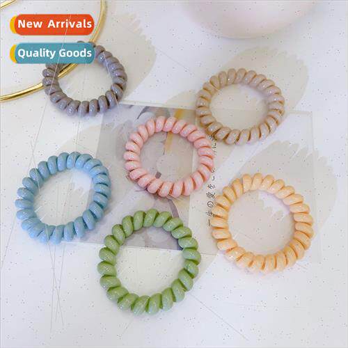 Phone line hair bsimple high elasticy new macaron leather bh