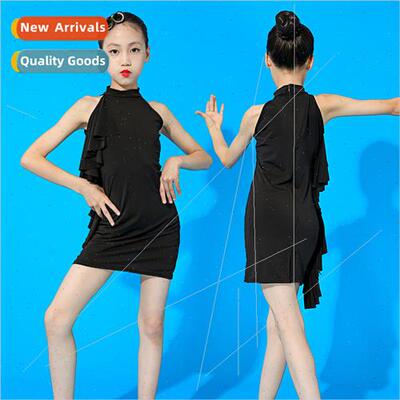 Summer new Latin dance costumes girls spl practice clothes c