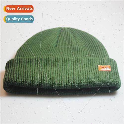 fashion classic fall winter thickened wool cap ski cap knted