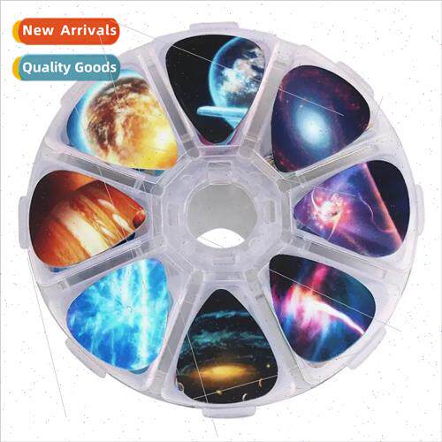 50pcs Colorful Pattern Guar Plectrum Set Musical Instrument