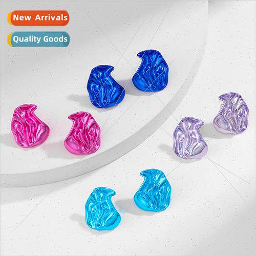 digal wind colorful metal pleated pattern crease metal state