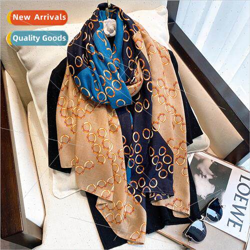 2021 Autumn winter new hundred hundred cotton linen hfeel sc