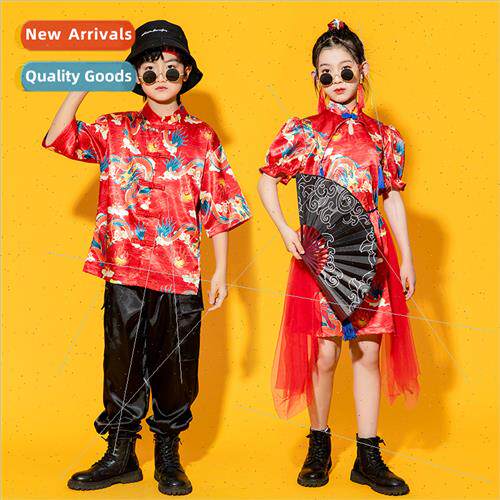 Childrens Chinese  permance clothing boys Hanfu June 1 festi