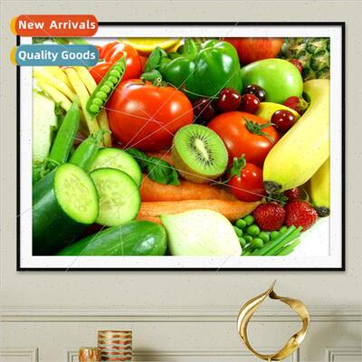 Cross stch new thread embroidery modern wall painting simple