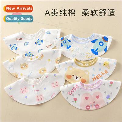 Baby Drooling Towel cotton waterproof newborn baby bib carto