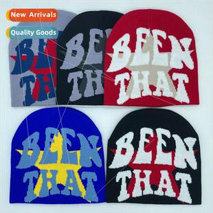 BE knted cap men women jacquard cap Europe Uned States popul