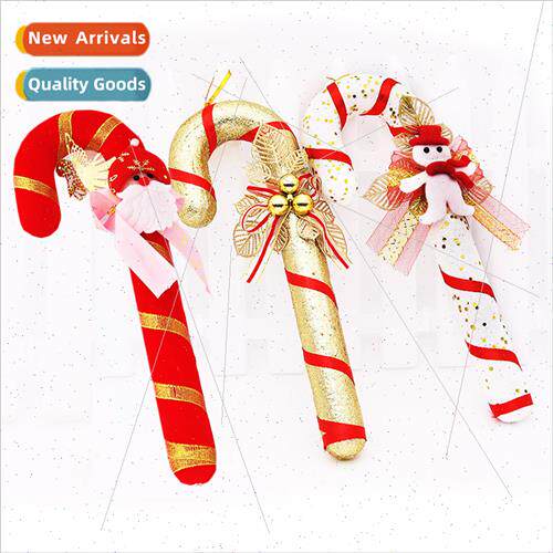 New large Christmas e hanging 33cm foam gold powder flocking