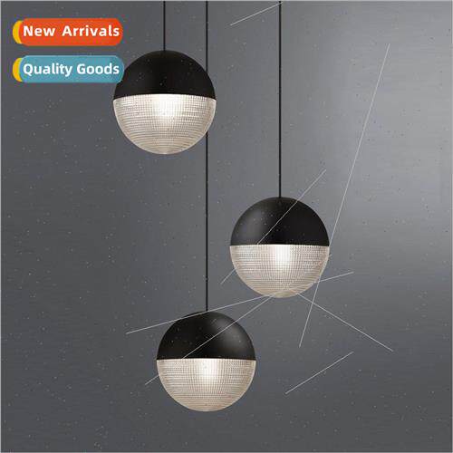 Scandinavian simple half ball bedroom bedside chandelier pos