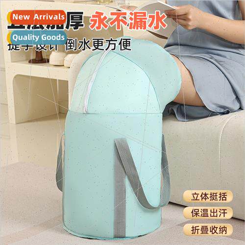 Folding Foot Soak Bucket Travel Insulated Deep Bucket Portab