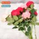 fake flowers living simulation room grade rose high ngle set