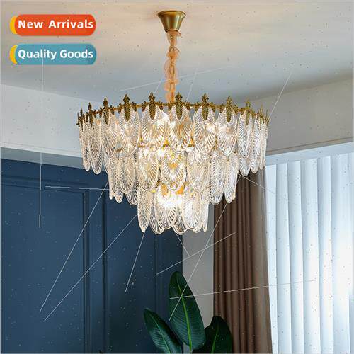 ght luxury chandelier post-modern minimalist living room din