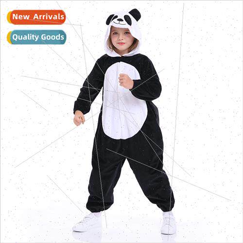 Animals play childrens pajamas fall and winter animal one-pi