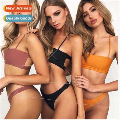 2 Color 2018 Womens Spl Wrap Bandage Bikini Swimsu Sexy i 20