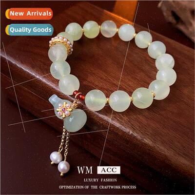 Gourd pearl round beaded elastic bracelet fashion strings ve
