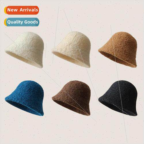 Winter warm vegetarian face cover face bucket hat fisherman
