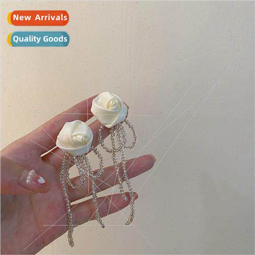 Drip Glaze Whe Heart Earrings Female Halo Sweet Cool Large H
