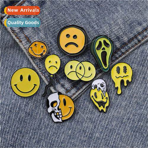 Personalized skull smiley face expression avocado balloon cr
