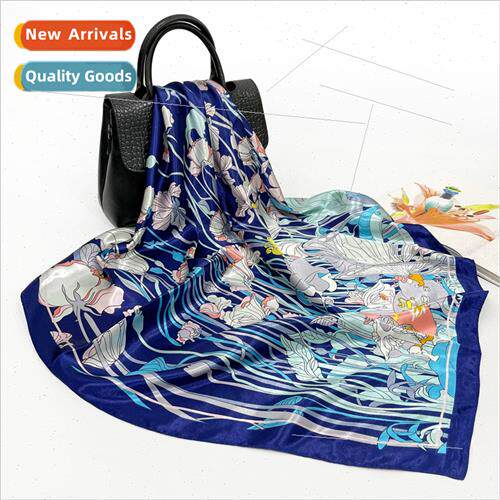 22 new simulation silk scarf women in Europe Uned States win