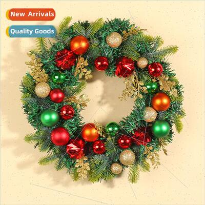 Christmas ball wreath door hanging Christmas plating ball de