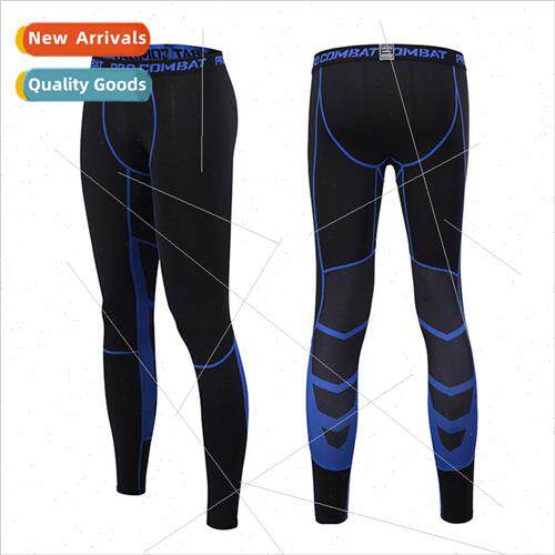 Leggings men fness sports bottoms running training digal pri