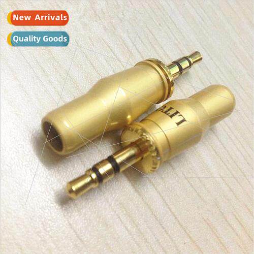 LITON LITON stereo 3.5 head dual-channel all copper gold-pla