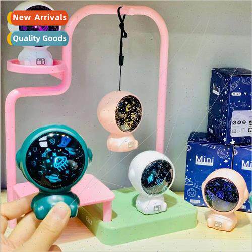 Spaceman bluetooth speaker cartoon creative night light astr
