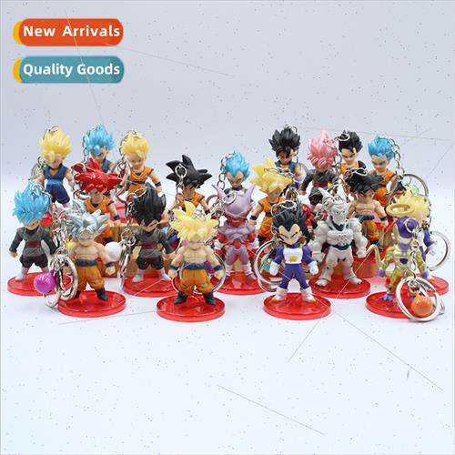 21  seven dragon ball creative cartoon characters keychain M