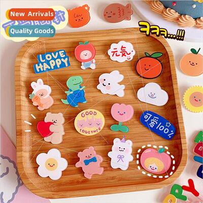 Ins tide cute Japan creative cartoon acrylic brooch girl acc