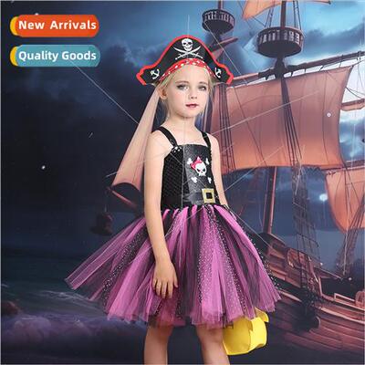 cosplay Halloween kids costumes girls pirate character perma
