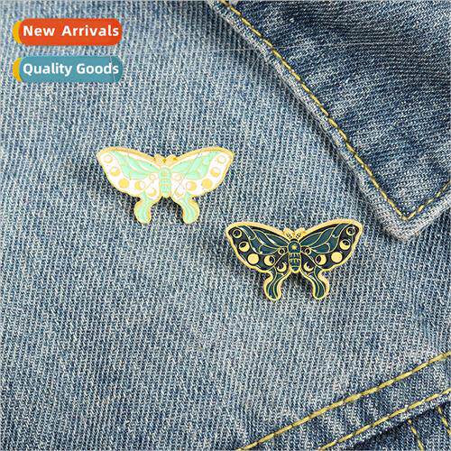 Jewelry Cartoon Insect Series Brooch Drops Van Gogh Colorful
