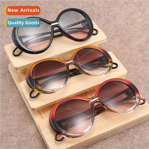20035 new round sunglasses 2019 fashion sunglasses men women