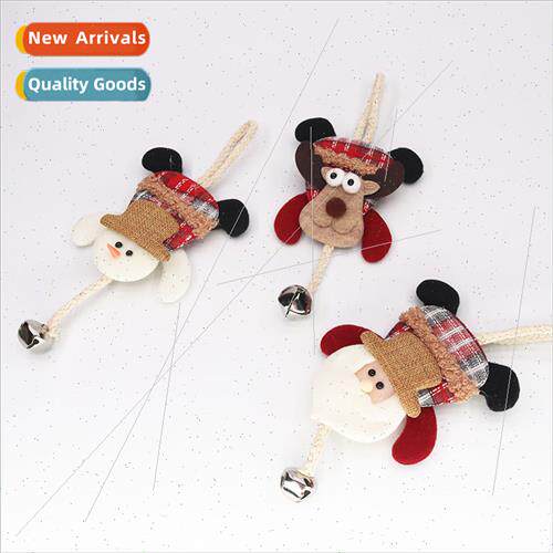 Christmas Wooden Door Hanging Fabric Decorationchristmas Old