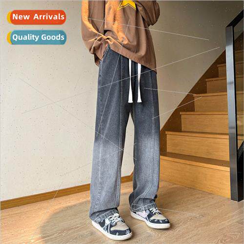 Jeans Harlan pants men  spring summer retro straight pants m