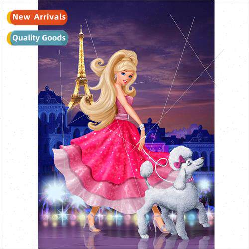 Diamond painting new cartoon Barbie Princess decorative pain