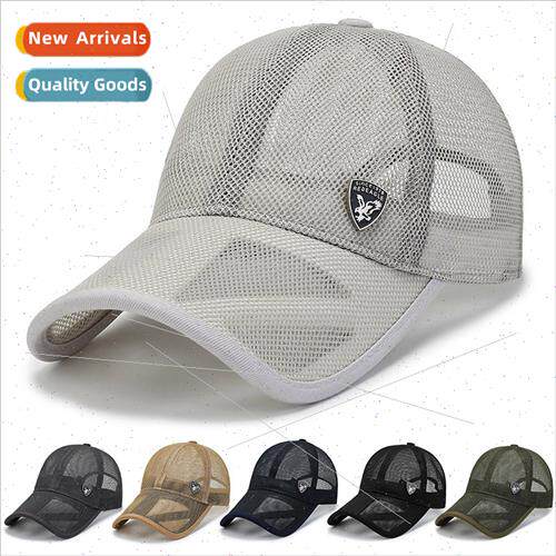 Hat men summer thin sunscreen baseball cap outdoor sports br