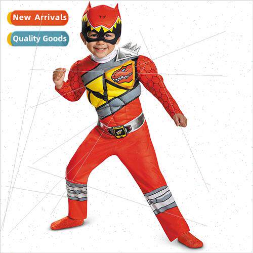 Dinosaur Warriors Strong Dragon Red Kids Superhero Role Play