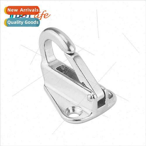 Stainless steel boat fender hooks retaining hooks spring hoo