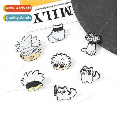 Japan anime  spell back to war brooch Gojo Goh alloy badge f