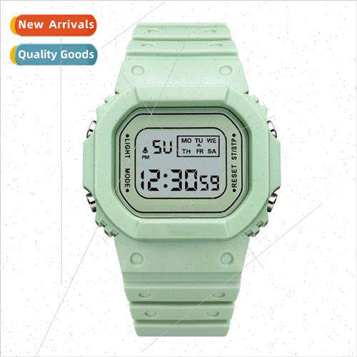 Korea  simple green matcha green ladies watch unicorn is spo