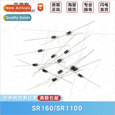 Inline SR160 SR1100 Package DO-41 Schottky Diode Rectifier