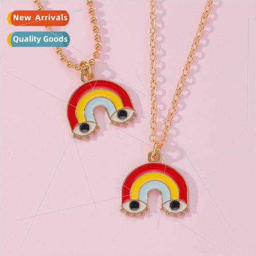 New Creative  Friends Rainbow  Friends Butterfly Necklace Gi