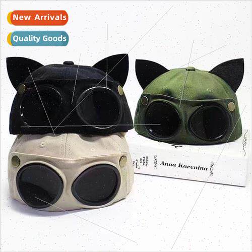 Pilot hat men Korea  tide glasses duck tongue cap sunglasses
