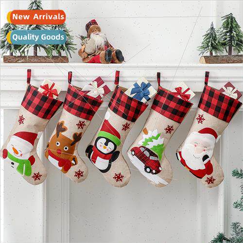 2023 Christmas Stocking  Bags Christmas Decorations Christma