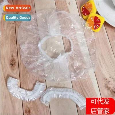 Disposable shower cap female waterprobathing cap hair colori