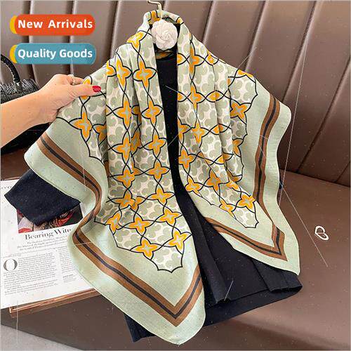 Autumn winter new Korea  fashion printing scarf scarf imatio