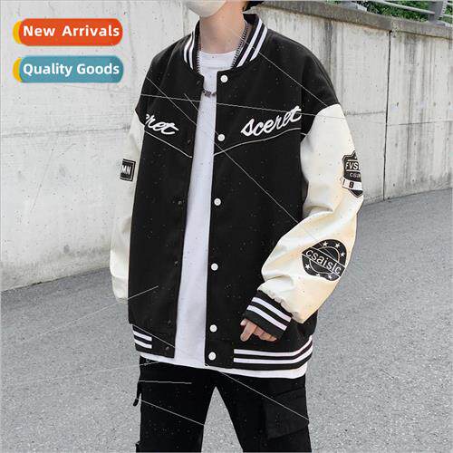 HK jacket men loose tide American ins jacket baseball su men