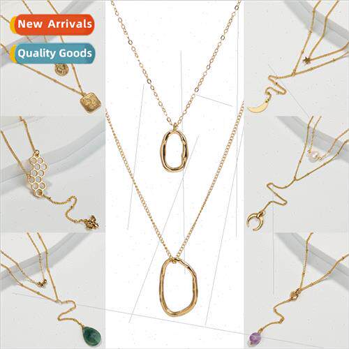 Nuoming Jewelry mple versatile multi-layer necklace niche in