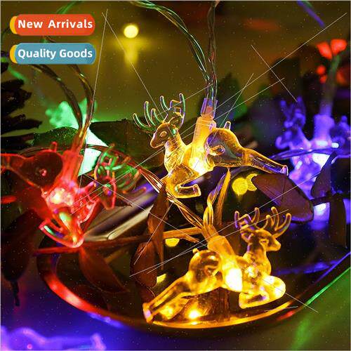 LED Solar Moose ghts String Flashing ghts Holiday New Year S